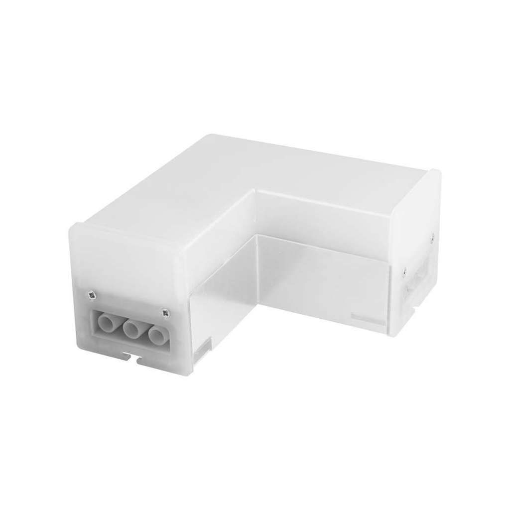 Anteprima Connettore LED Lineare a L 8W Bianco 4000K 800lm IK08 116,5x116,5mm V-TAC