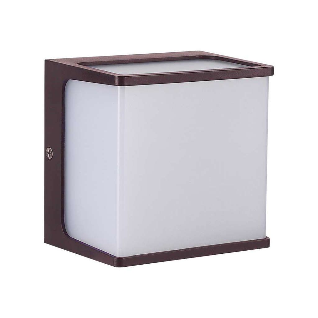 Anteprima Applique LED esterno 8W marrone 3000K V-TAC