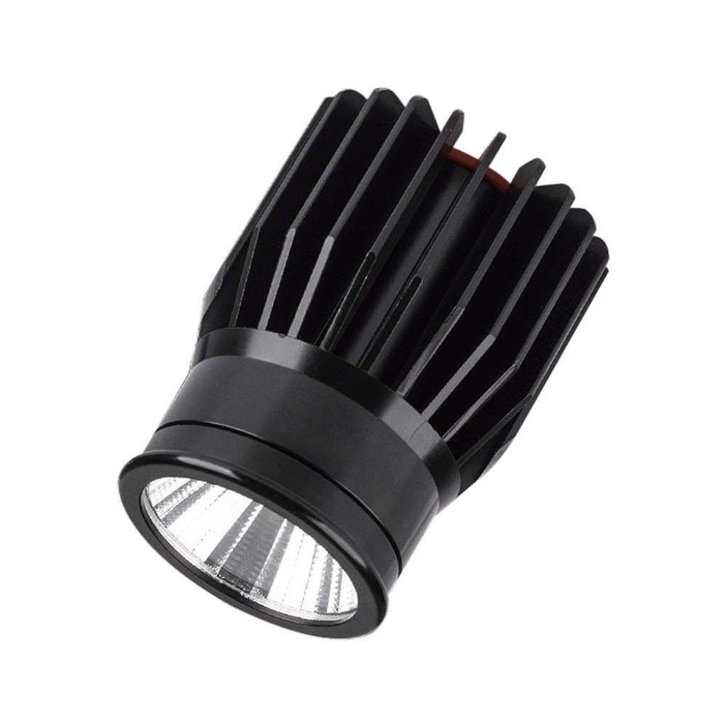 Anteprima Faretto LED Rotondo da Incasso 18W Nero 3000K Orientabile V-TAC