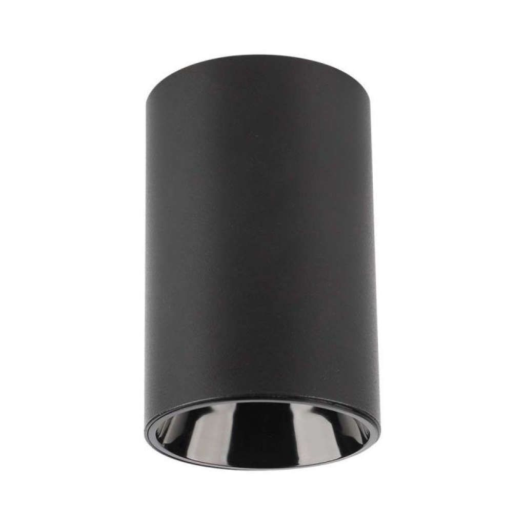 Anteprima Portafaretto LED rotondo GU10 nero V-TAC