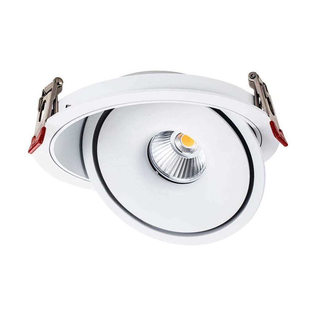 Anteprima Faretto LED COB da incasso 20W bianco V-TAC