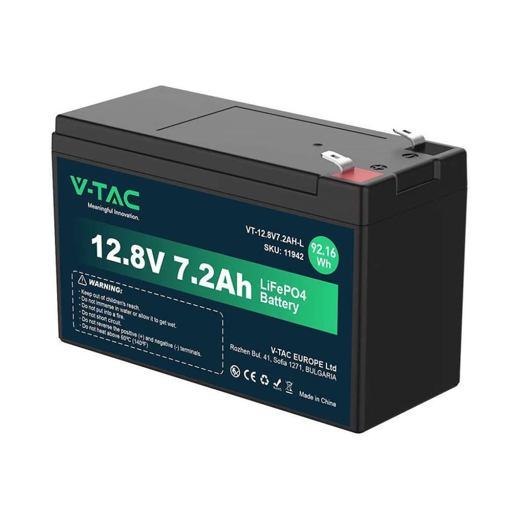 Anteprima Batteria litio 12.8V 7.2Ah T1 IP55V-TAC