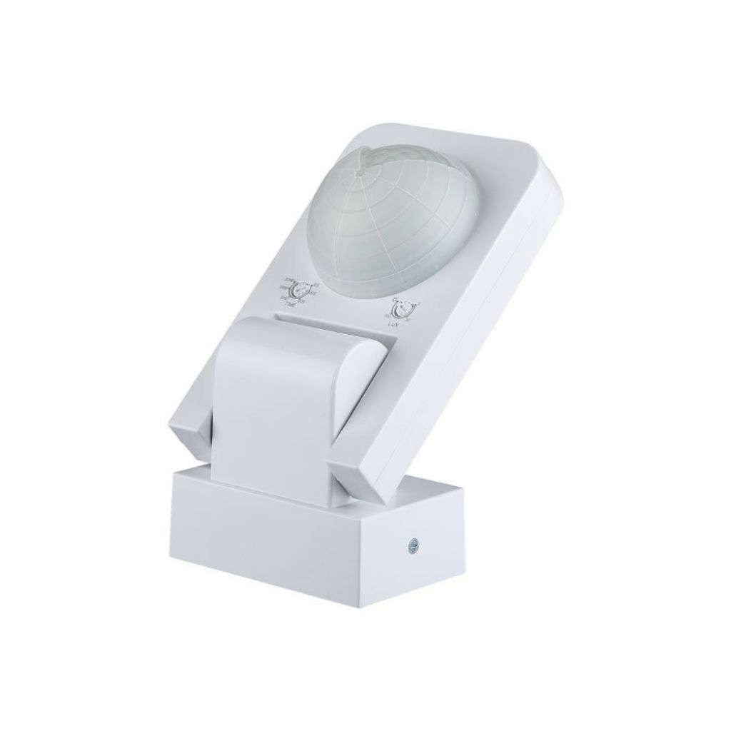 Anteprima Sensore di Movimento a Infrarossi 360° Bianco con Portalampada E27 LED Italia