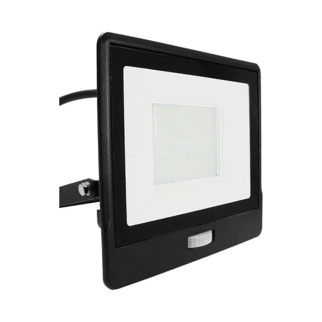 Anteprima Faro LED 50W con sensore PIR 6500K V-TAC