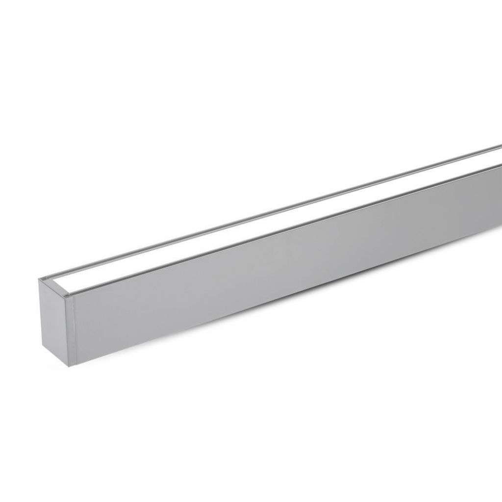 Anteprima Plafoniera LED Lineare a Sospensione 40W 4000K 3590lm Samsung UGR19 Dimmerabile V-TAC PRO