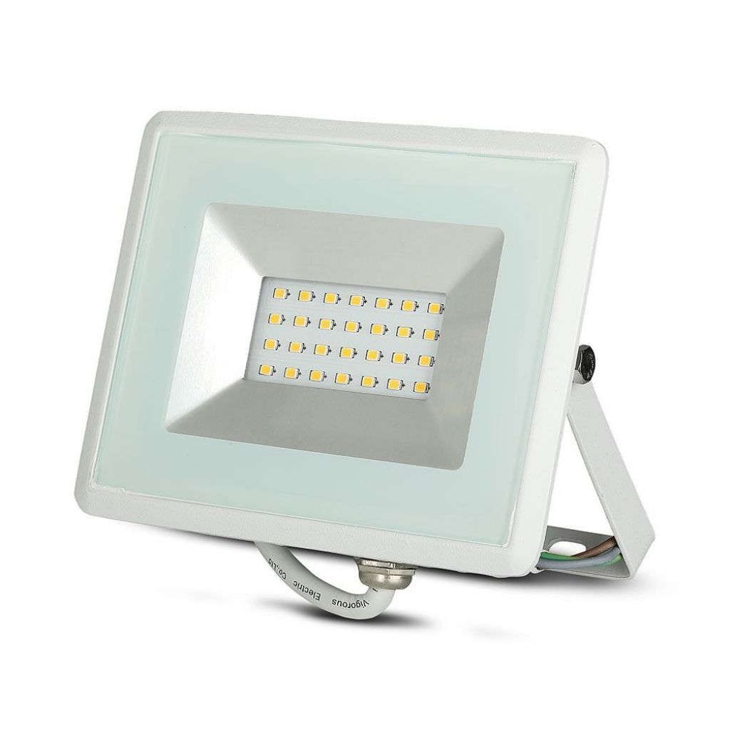 Anteprima Faro LED SMD 20W Slim Bianco 6500K 1620lm Fascio 100° IP65 V-TAC
