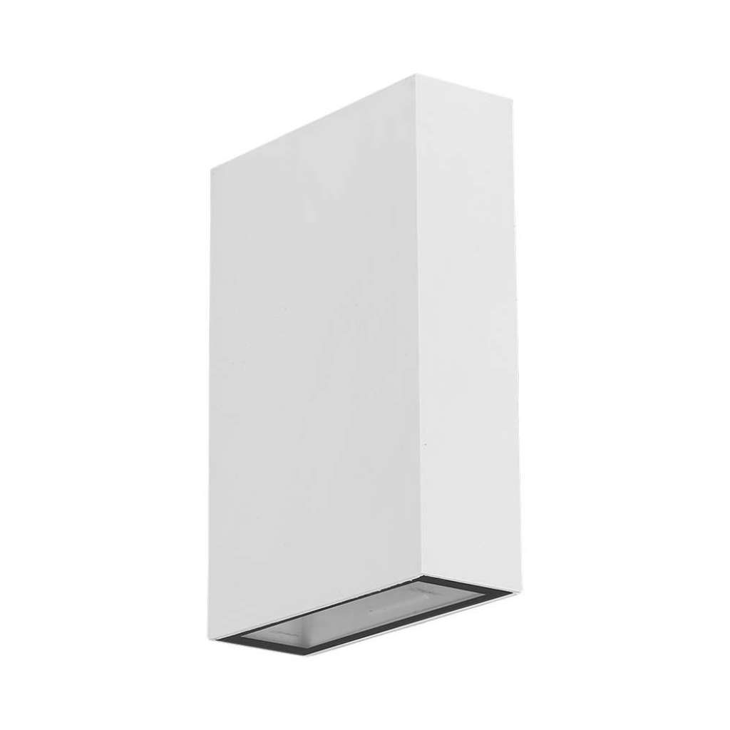 Anteprima Applique LED da Esterno 4W Rettangolare Bianca Up/Down 6400K 400lm IP65 V-TAC