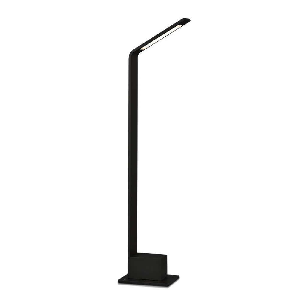 Anteprima Paletto LED giardino 5W slim 4000K nero V-TAC