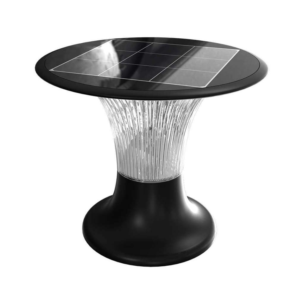 Anteprima Applique LED solare esterno 15W CCT nera V-TAC