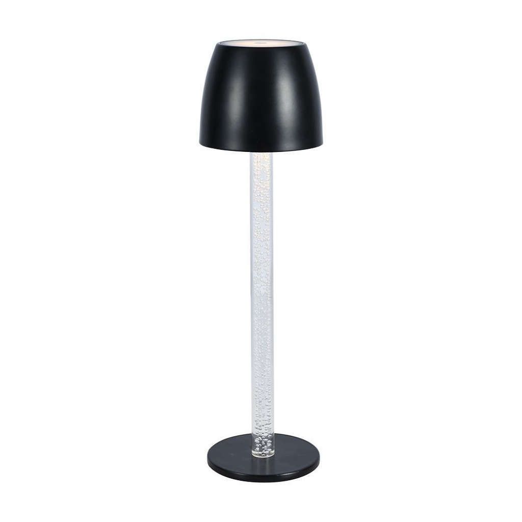 Anteprima Lampada LED da tavolo 3W nera USB-C V-TAC