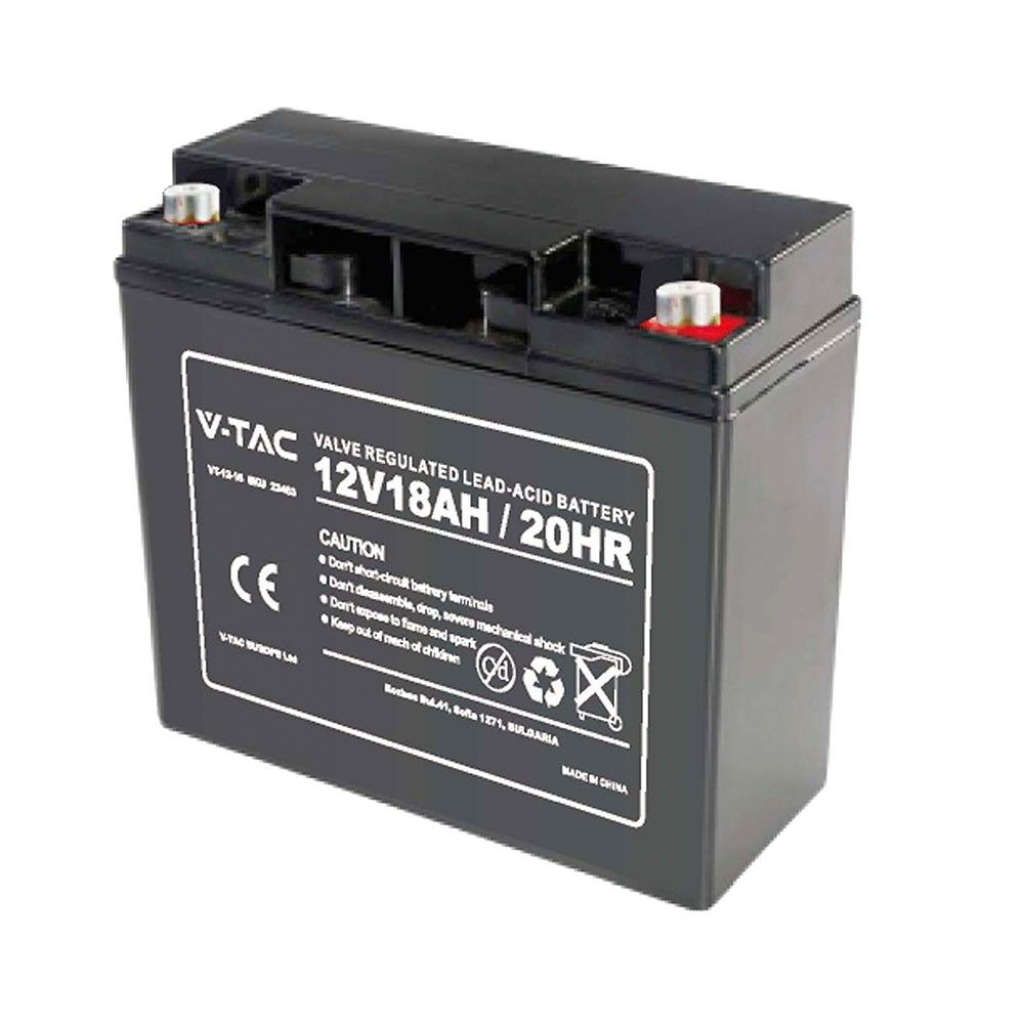 Anteprima Batteria piombo-acido 12V 18Ah M5 LED Italia