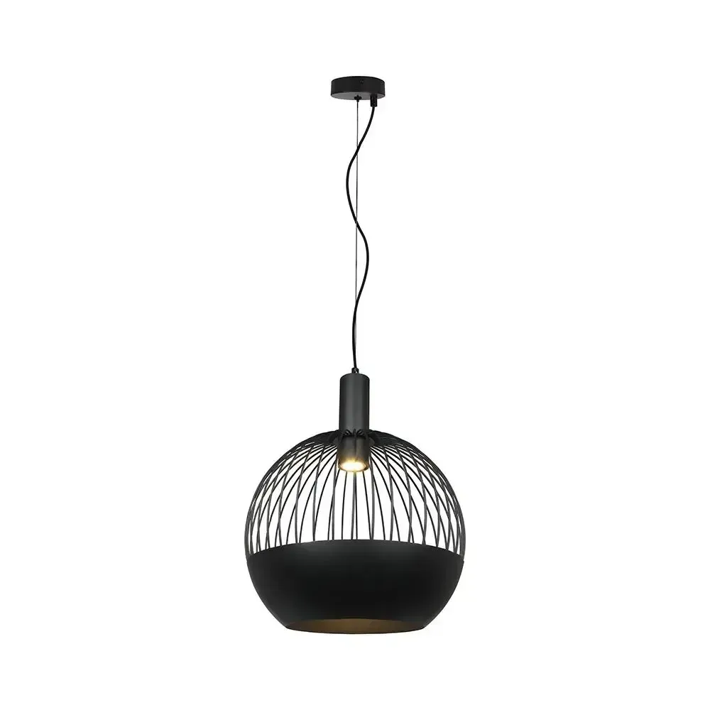 Anteprima Lampadario LED a sfera GU10 nero V-TAC