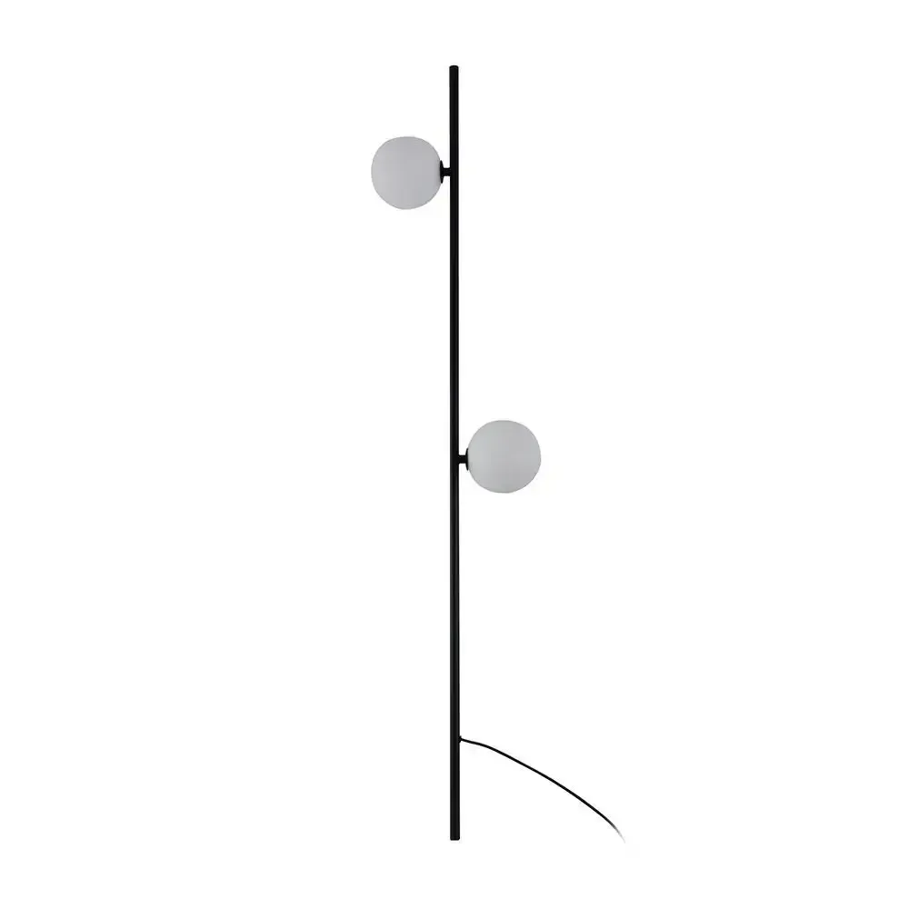 Anteprima Paletto LED giardino 3W 2 luci nero V-TAC