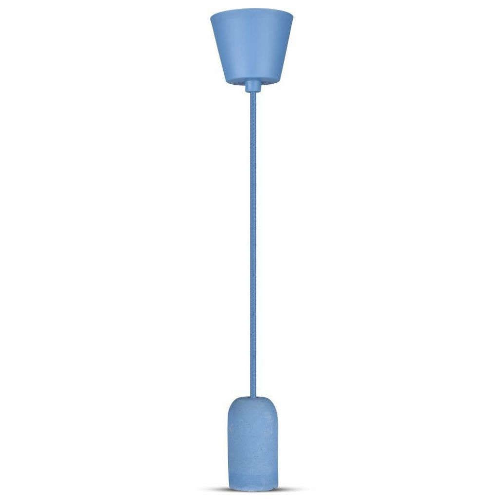 Anteprima Lampadario LED cilindro calcestruzzo blu V-TAC