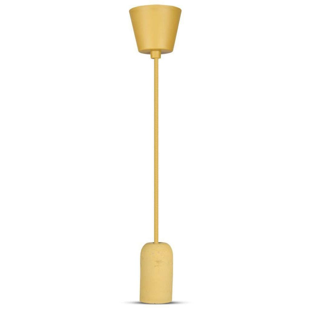 Anteprima Lampadario LED cilindro calcestruzzo beige V-TAC