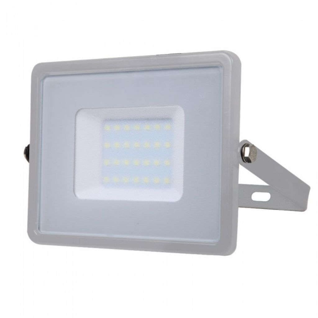 Anteprima Faro LED PRO Samsung 30W 6400K Grigio V-TAC