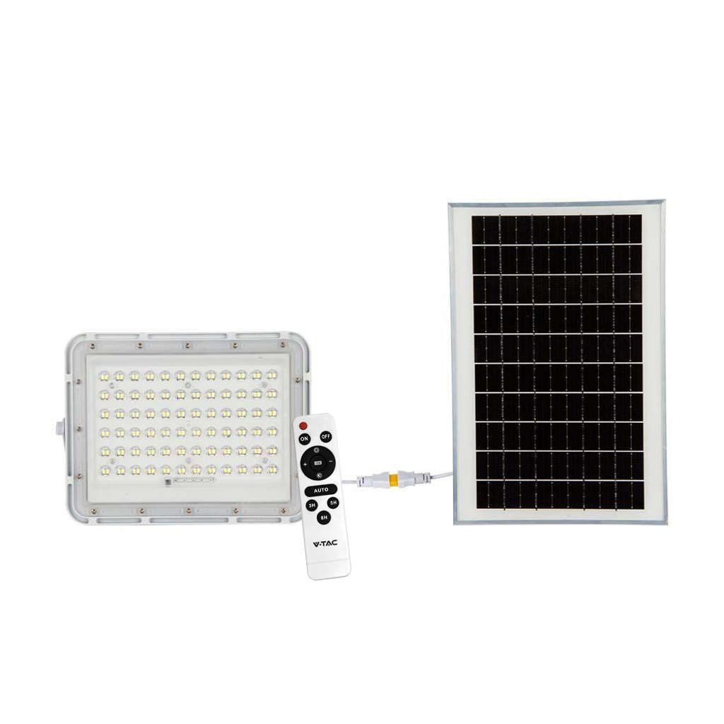 Anteprima Faro LED solare 15W telecomando 6400K V-TAC