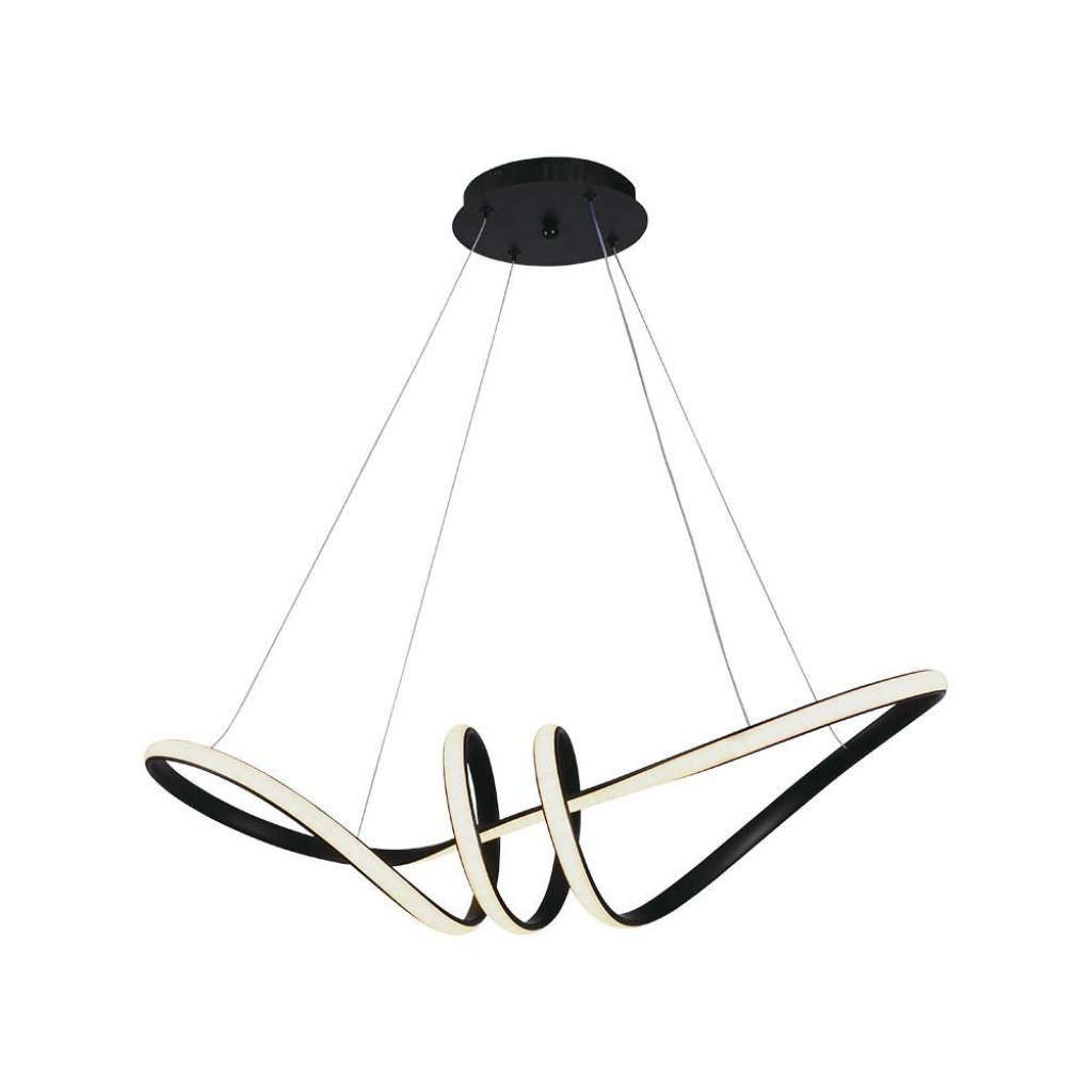 Anteprima Lampadario LED sospensione 24W nero V-TAC