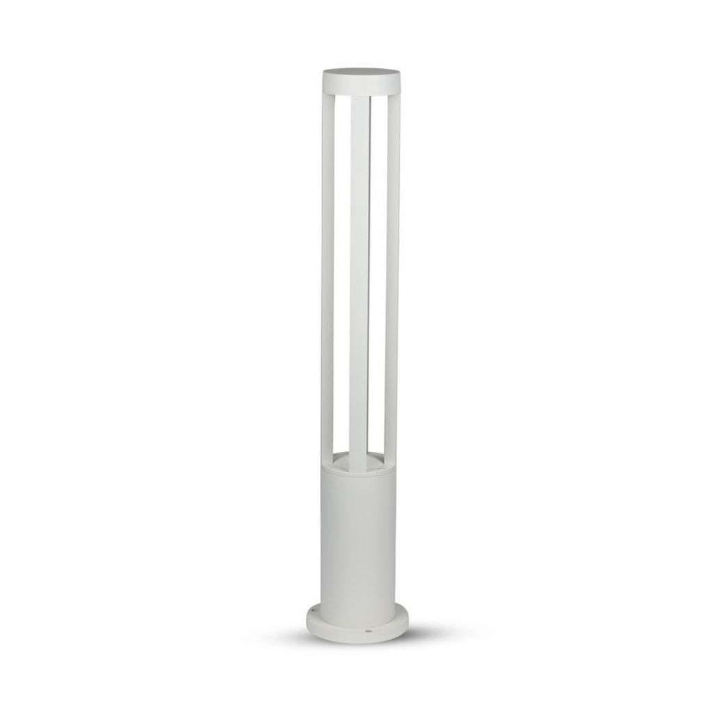 Anteprima Paletto LED da Giardino 10W Rotondo Bianco 6400K 450lm Chip CREE 800mm IP65 V-TAC PRO