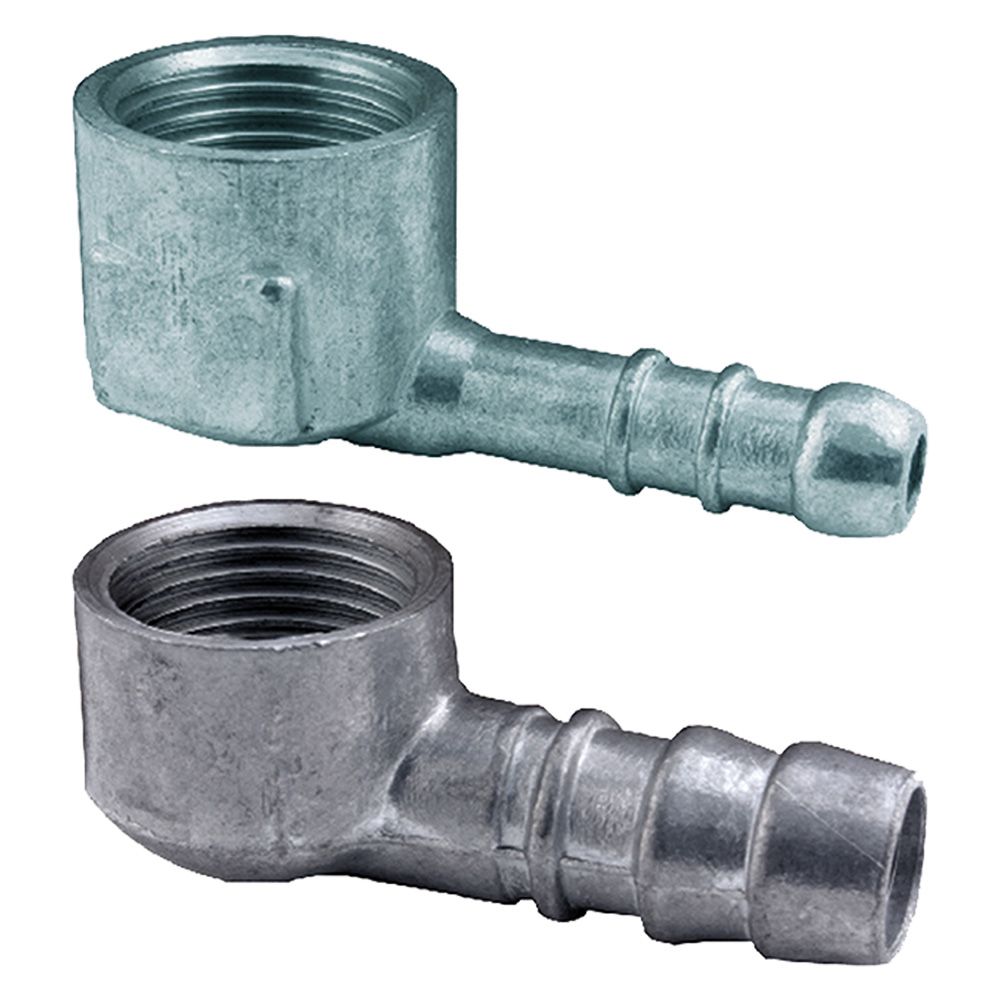 Anteprima Portagomma a 90° Gnali Bocia 1/2 F x 14 per metano in zama - 6 pezzi