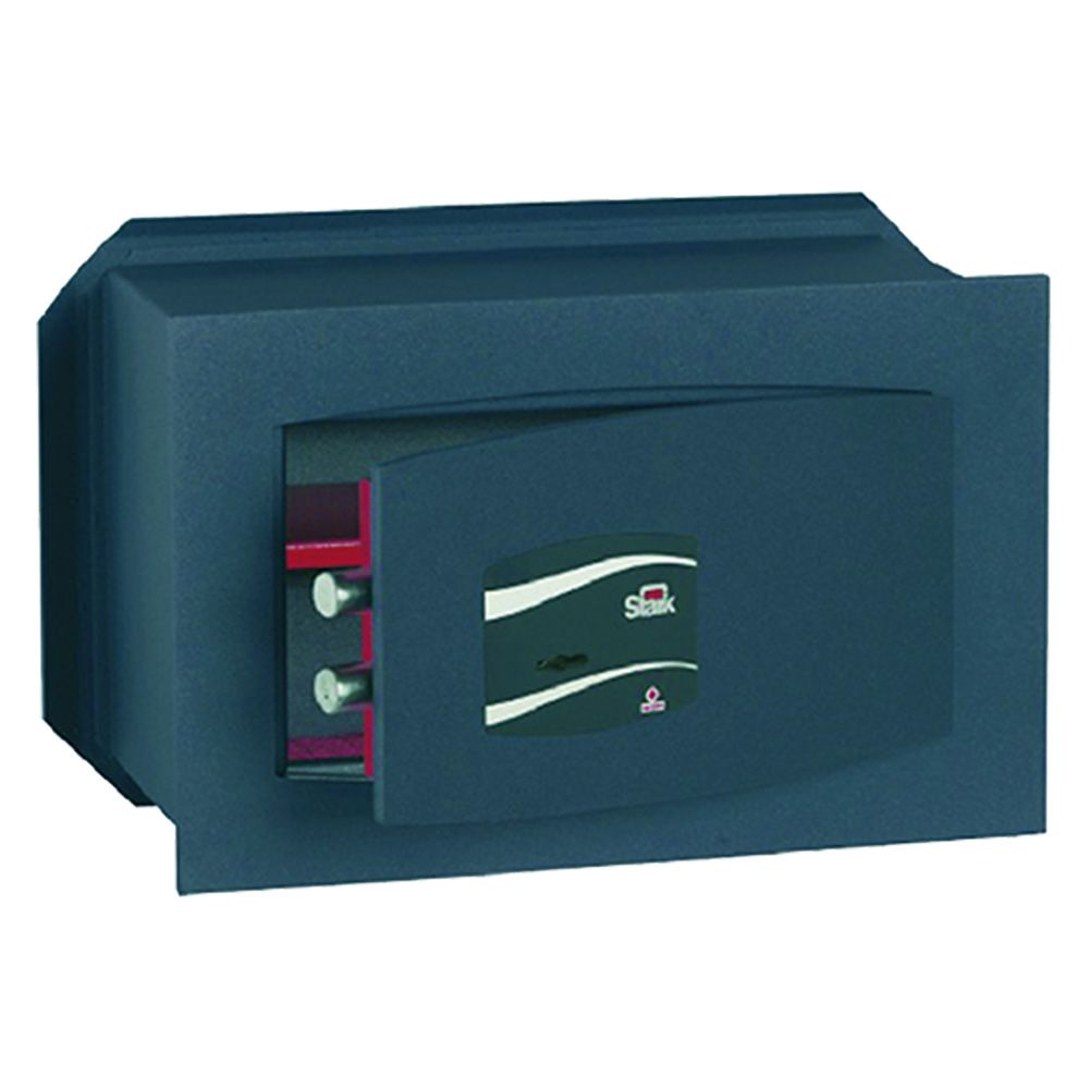 Anteprima Cassaforte con chiave Stark 801P 21x31x19,5 cm a doppia mappa con 2 catenacci