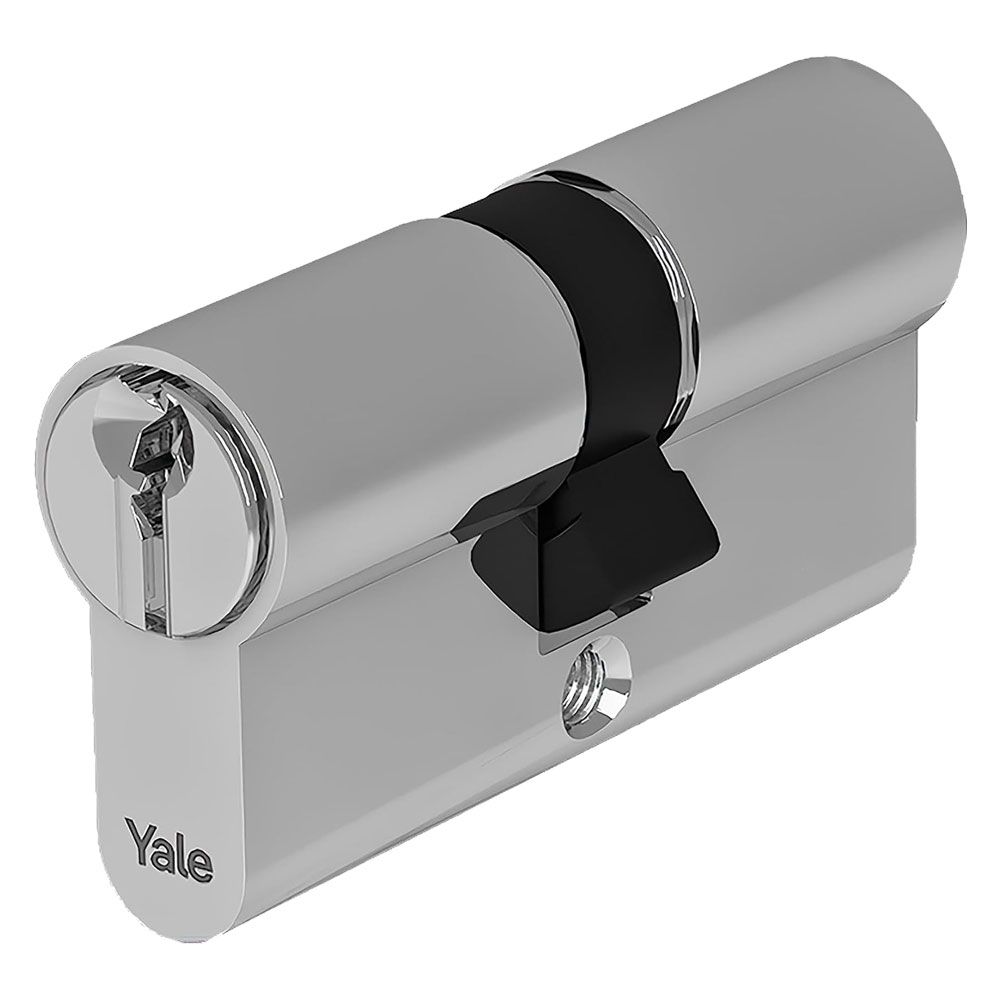 Anteprima Cilindro europeo frizionato a chiave verticale YALE Y500 62 mm (27+35) nichelato