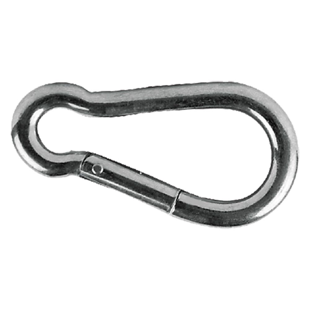 Anteprima Moschettone pompiere zincato 120 mm, conf. 10 pezzi - 10 pezzi