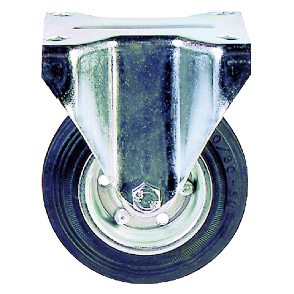 Anteprima Ruota per carrelli AVO art. 80A ø 180 x 50 mm in gomma portata 170 kg