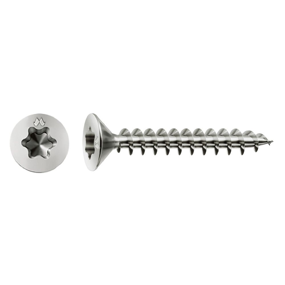 Anteprima Vite per legno Mustad Panelvit TX totalmente filettata 4,5 x 50 mm - 200 pezzi