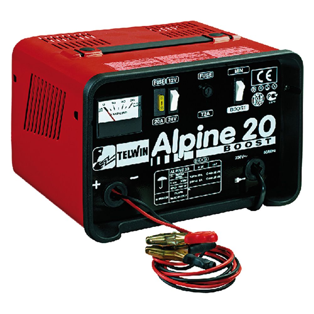 Anteprima Caricabatterie Telwin Alpine 20 Boost 12/24 V 300 W