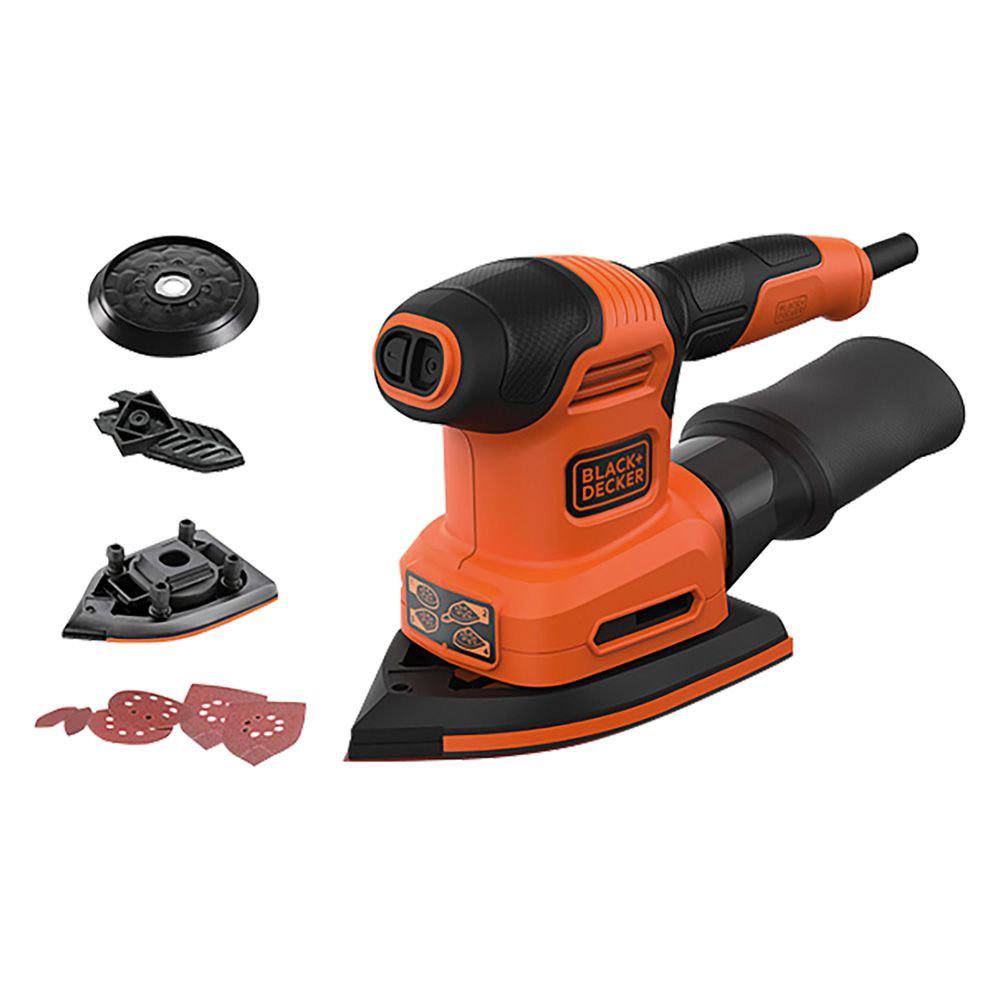 Anteprima Levigatrice multifunzione Black Decker BEW200-QS 200 W con 21 accessori