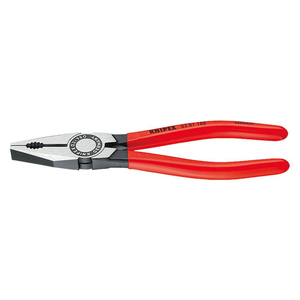 Anteprima Pinza universale Knipex 200 mm bonderizzata nera manici in resina sintetica
