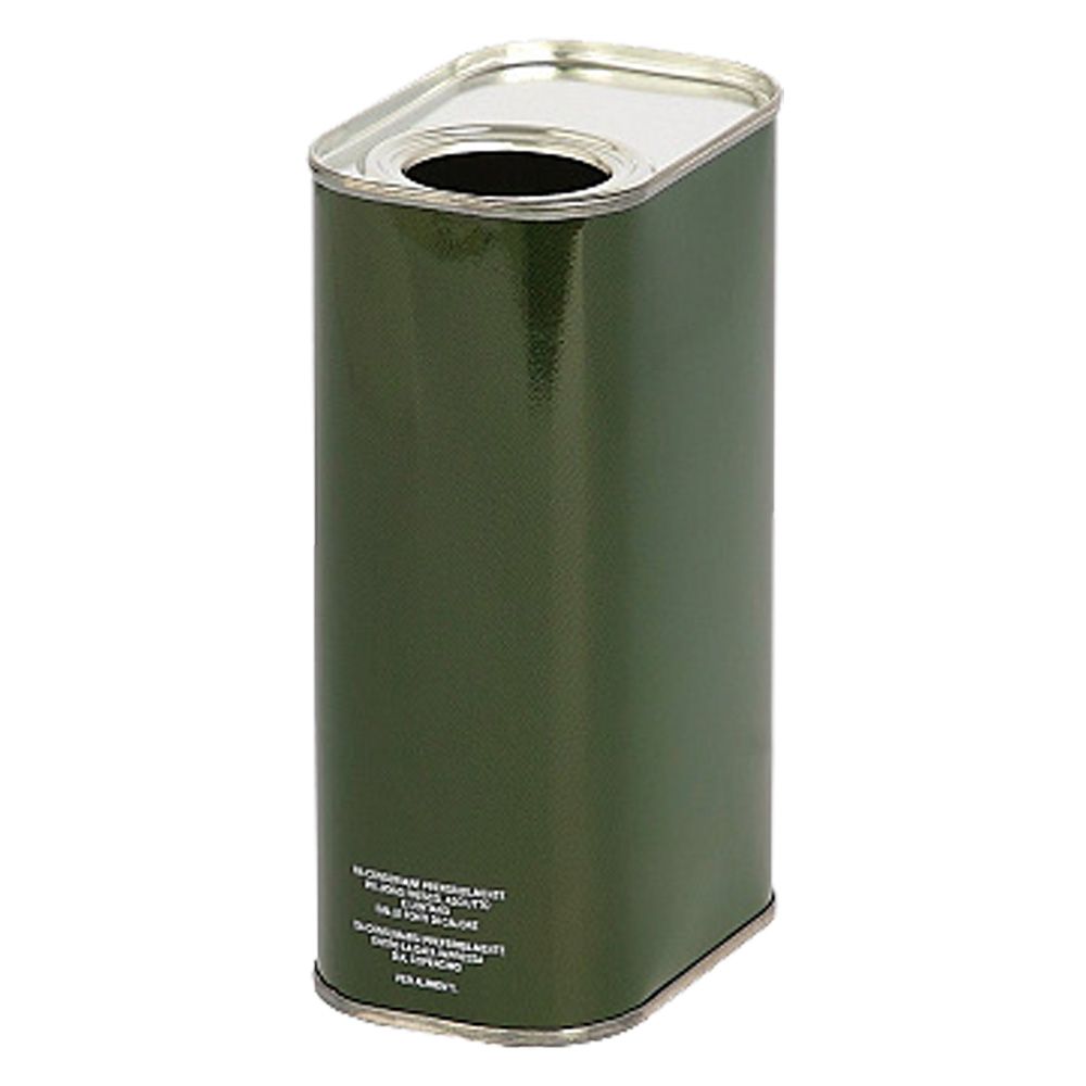 Anteprima Latta per olio Asa Italia 0,5 litri in banda stagnata verde foro ø 32 mm - 28 pezzi