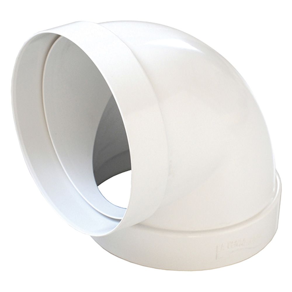 Anteprima Curva 90° per aerazione canalizzata La Ventilazione ø 125 mm