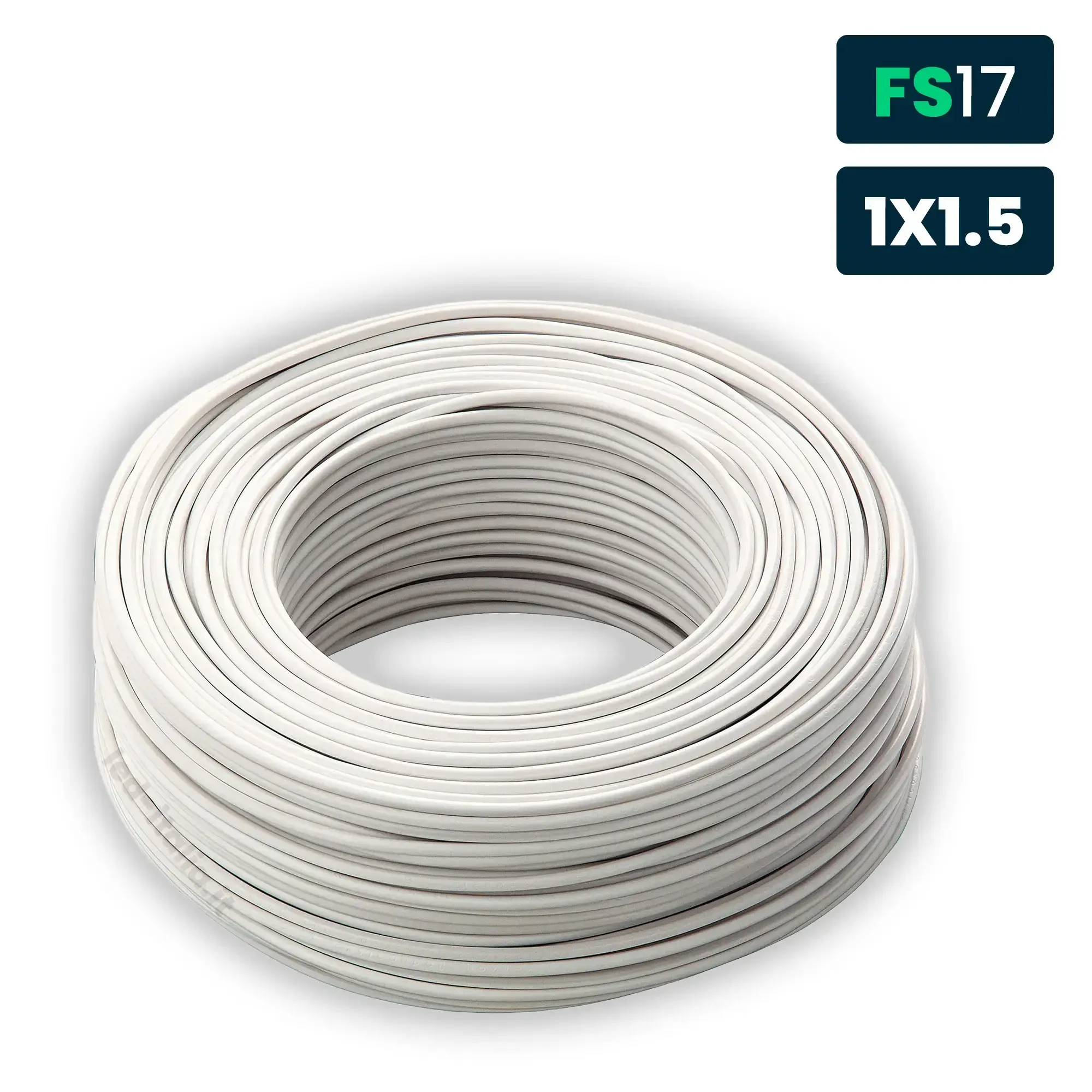 Anteprima Cavo Unipolare FS17 1,50mmq Bianco LED Italia