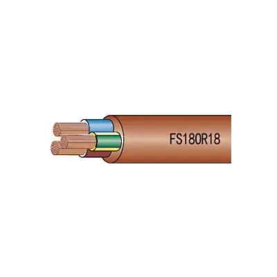 Anteprima Cavo Tripolare FS18OR18 3x2,5mmq Marrone LED Italia