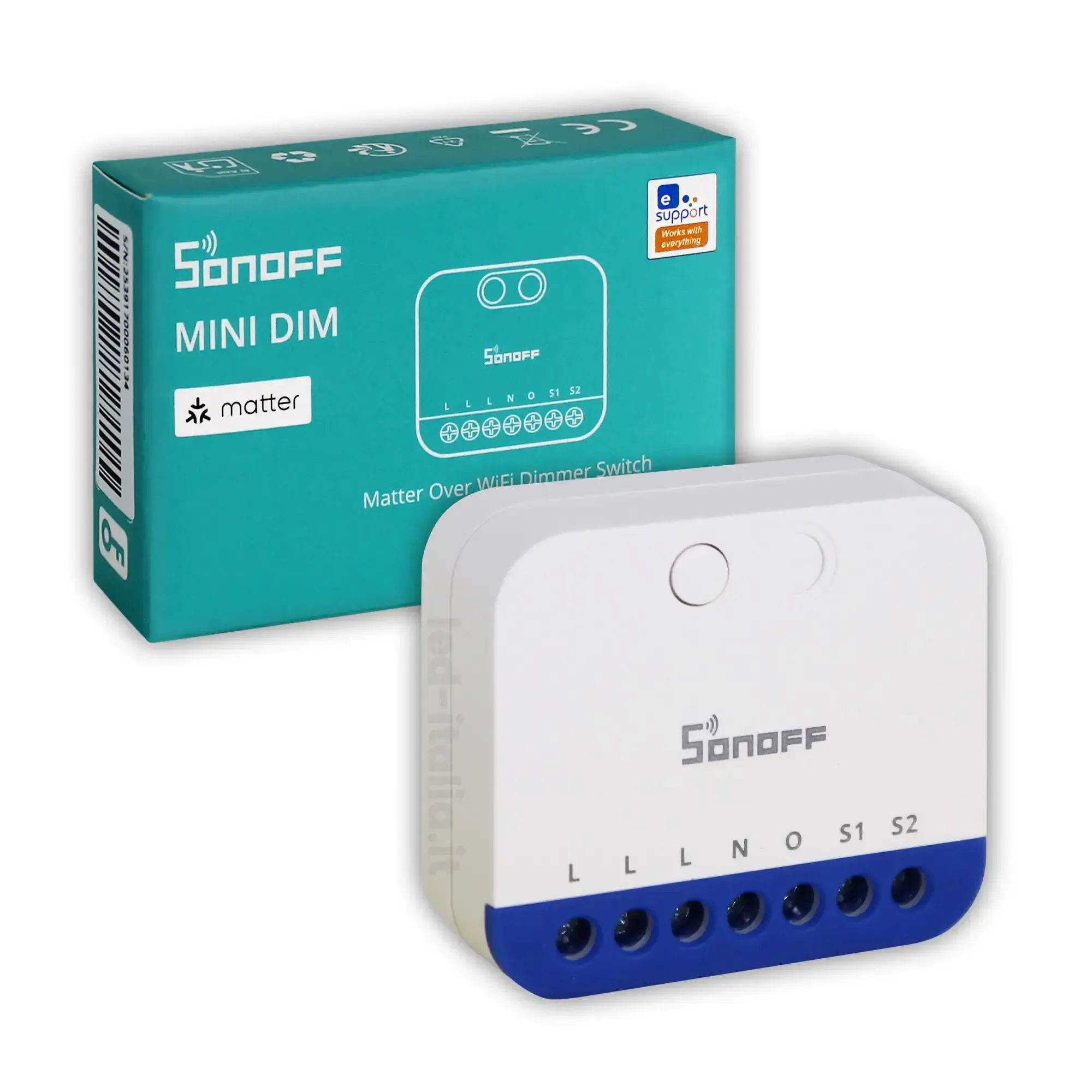 Anteprima Interruttore Smart Dimmer WiFi Sonoff